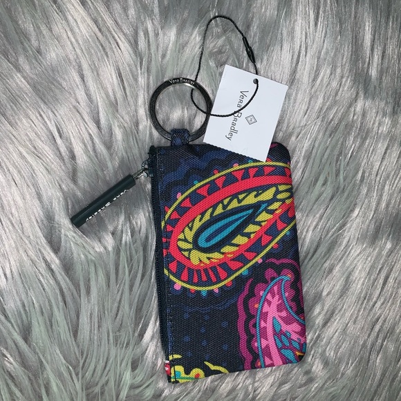 🌟 Vera Bradley Petal Paisley ID case keychain🌟 - Picture 6 of 6